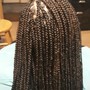 Crochet Braids w/singles in the front