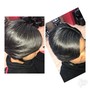 Shampoo and Style Short Hair ONLY/ NO BLOWOUT