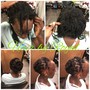 Double strand twist natural hair