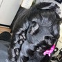 Updo natural hair