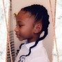 Kid's Box Braids Touch Up