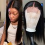 All Over Color + Lace Closure Sew In