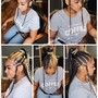 6 Feed-in Braids Style