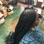 Small braids in between (extra $10)