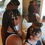 Adult add-on braids