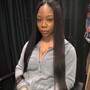 Quick weave over locs