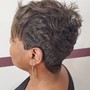 Virgin Relaxer, Shampoo and Style