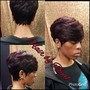 Relaxer cut and style