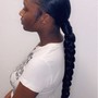 Small Knotless Braids