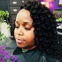 Full lace wig application