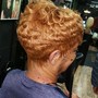 Semi Permanent Color, touch up relax cut and style