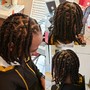 Cornrows (3-4 braids)