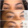 Eyebrow threading/eyebrow tinting