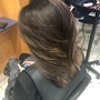 Root Touch Up, Blow-dry & Style