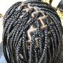 Knotless Box Braids (Medium)