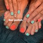 Dip powder with polish