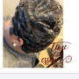 natural styles (two-strand twist,rods,,twist out)