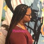 Natural Hair Cornrows/ Updos/ Flat Twists