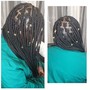 Jumbo knotless braids