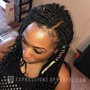 Jumbo box braids