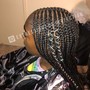 Jumbo box braids