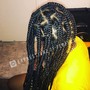 Jumbo box braids