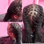 10 Feed in Braids