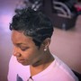 Virgin Relaxer cut and curl