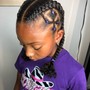 Kid's Braids two layers feed braids