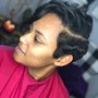 Natural Style Treatment Sew-in or Braids (Blowout)