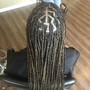 Medium (mid back)Box Braids