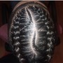 Medium Knotless Braids