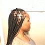 Knotless braids (large)