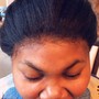 2 braids( all natural hair)