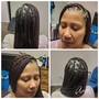 5 basic cornrows for wig installation