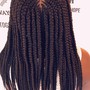 Knotless braids (large)