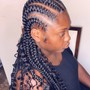 Braided ponytail Style