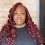 Shampoo wig or weave for install