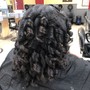 Half up Half down sew-in