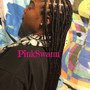 Natural Hair Cornrows/ Updos/ Flat Twists