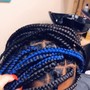 Fulani Braids with quick weave in the back