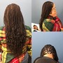 Natural hair silkening/press