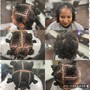 Big kids updo Natural Style