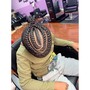 Men's | Braids half head - (sides shaved)