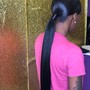 Barbie ponytail