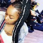 Natural Hair Sm Box Braids