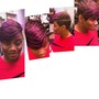 (Sides/back only)Retouch  Relaxer