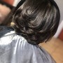 Natural Hair Blowdry and Trim