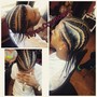 Natural Hair Sm Box Braids