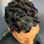 Relaxer  w/ shampoo style